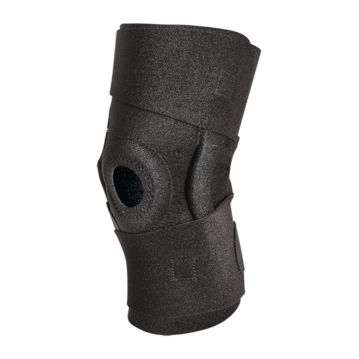 hinged knee support